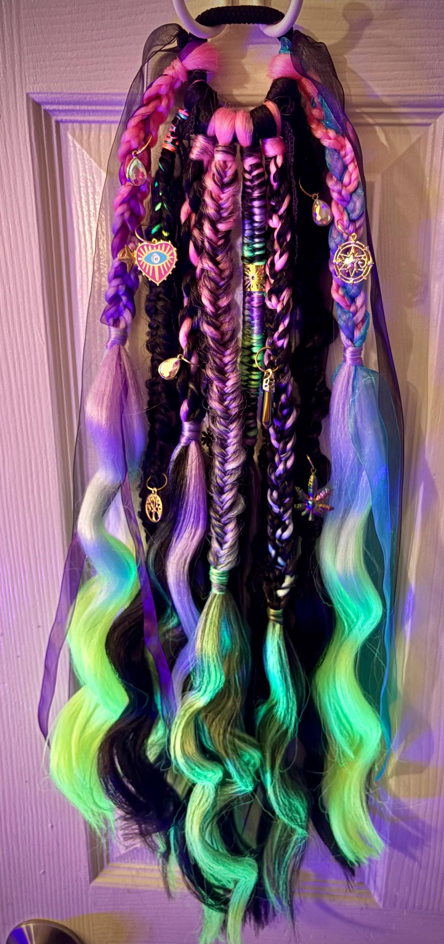 Edm Hair Extensions - Etsy display picture 3