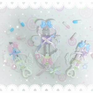 dürftiger kawaii Engel inspirierter Jirai kei kei Überladen nso kangel Allzweckmesser