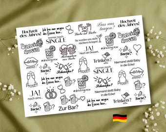 Fun Wedding Temporary Tattoos | Party Favors, Wedding Entertainment