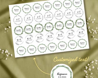 Tatouages temporaires de mariage personnalisés | Cadeaux personnalisés pour enterrement de vie de jeune fille