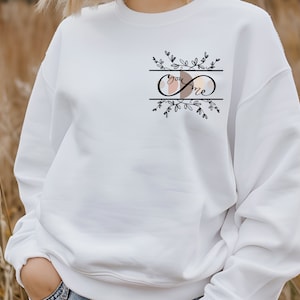 You and Me Sweatshirt, Women Sweatshirt, Couple&#39;s Matching Sweatshirt
