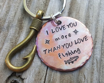 Custom fishing keychains