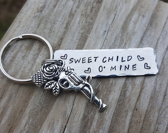 Custom text keychains, saying of your choice