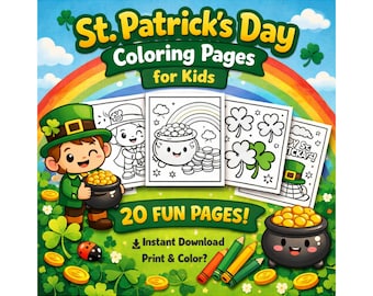 St Patrick’s Day Coloring Pages Kids