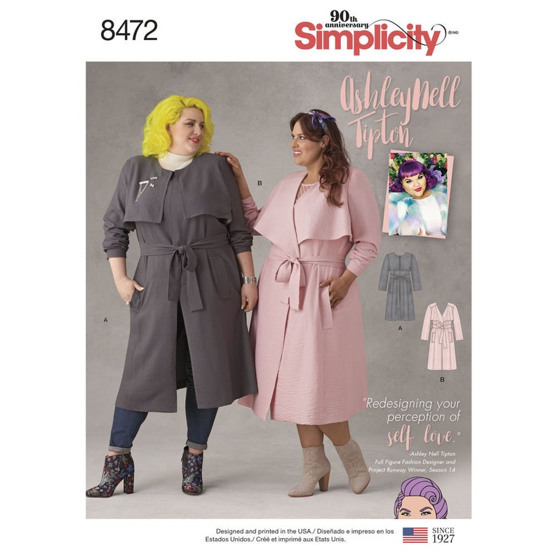 Simplicity Plus Size 18w 26w Bodysuit Pattern, 1 Each in Simplicity Plus Size 18w 26w Bodysuit Pattern, 1 Each in