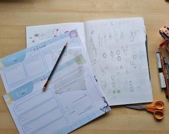 Jewellery Making Plan Sheets, Maker Project Planner