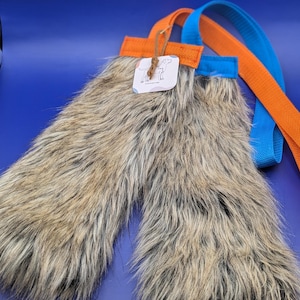 Faux Rabbit Fur Tug Toy for Dogs: Agility, Enrichment Toy