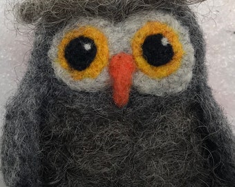 Owl Needle Felting Kit