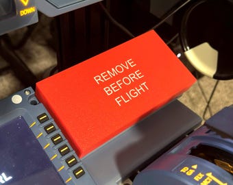 Cubierta antipolvo de TPU impresa en 3D para WinWing / WinCtrl ECAM