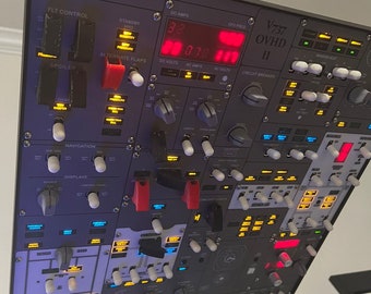 Cubiertas de protección y barra de luces para el techo VrInsight 737