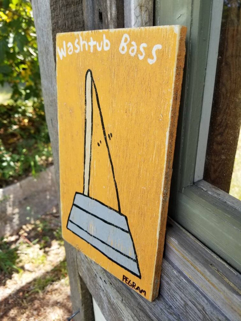 Washtub bass bluegrass fan instrument bass player music lover Etsy