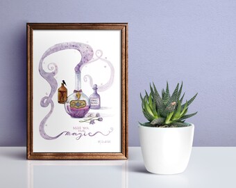 Make Your Own Magic Watercolor Print