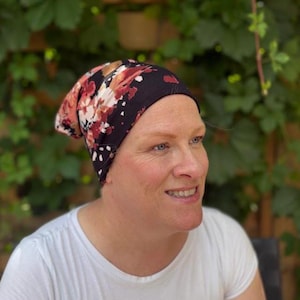 Hair Loss Cap for Chemo Cancer Hat chemotherapy head wear, hair loss alopecia, head scarves, cancer gift, cancer beanie