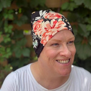 Hair Loss Cap for Chemo Cancer Hat chemotherapy head wear, hair loss alopecia, head scarves, cancer gift, cancer beanie