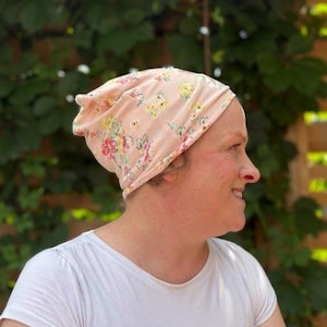 Hair Loss Cap for Chemo Cancer Hat chemotherapy head wear, hair loss alopecia, head scarves, cancer gift, cancer beanie