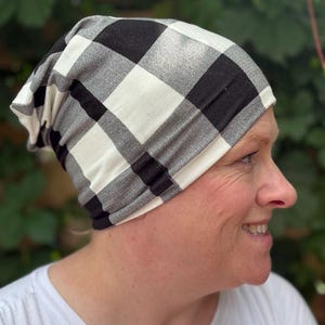 Hair Loss Cap for Chemo Cancer Hat chemotherapy head wear, hair loss alopecia, head scarves, cancer gift, cancer beanie