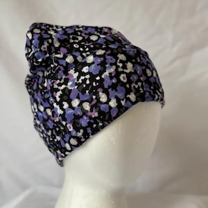 Chemo Soft Cap for hair loss hat, chemotherapy head wear, head covers headwear alopecia lycra cap, head scarves, cancer gift