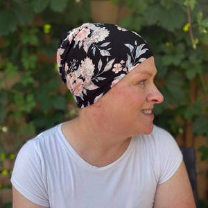 Hair Loss Cap for Chemo Cancer Hat chemotherapy head wear, hair loss alopecia, head scarves, cancer gift, cancer beanie