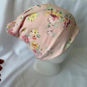 Hair Loss Cap for Chemo Cancer Hat chemotherapy head wear, hair loss alopecia, head scarves, cancer gift, cancer beanie