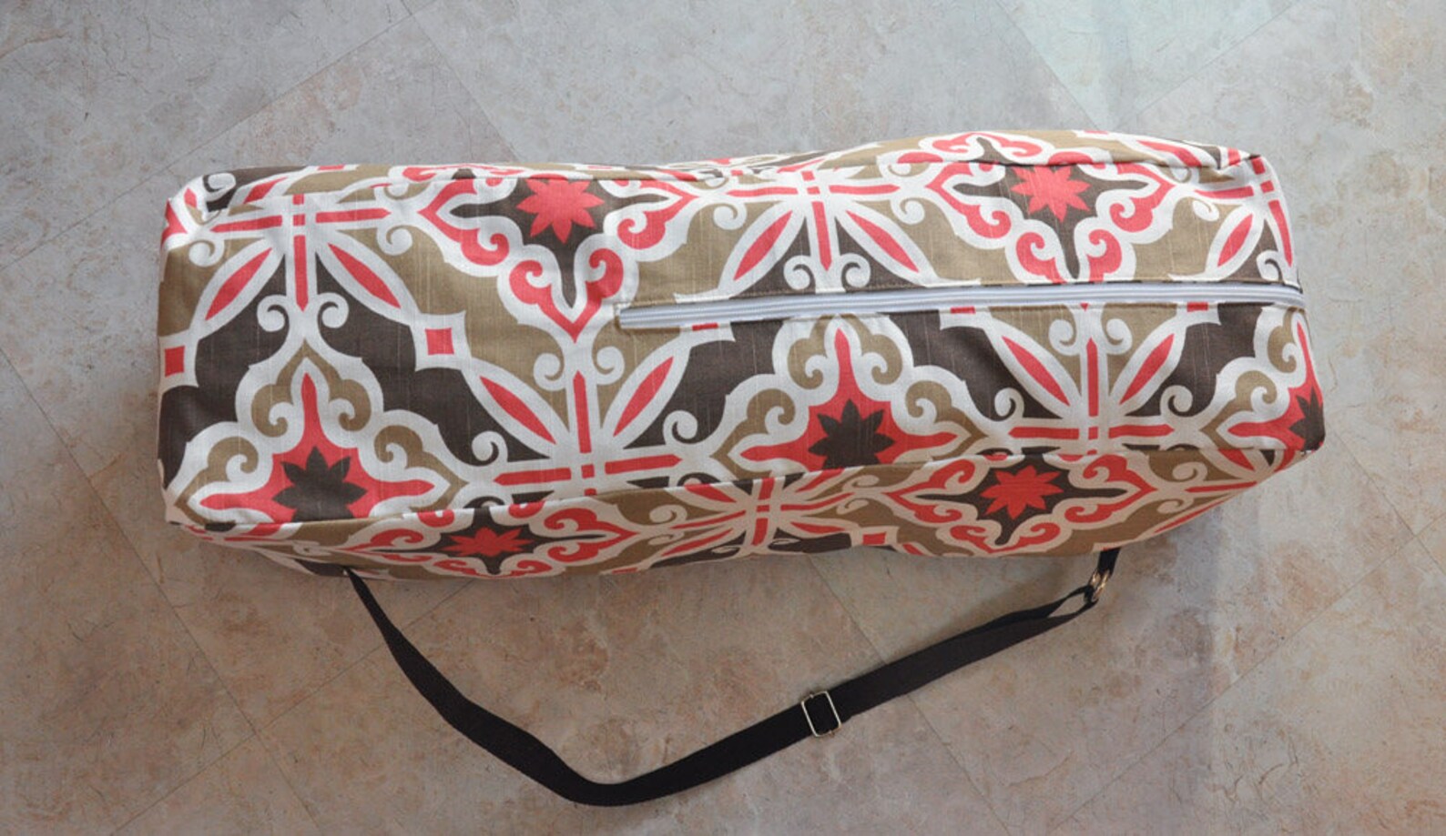 Extra Large Yoga Mat Bag Yoga Mat Carrier Zippered Yoga Tote Etsy