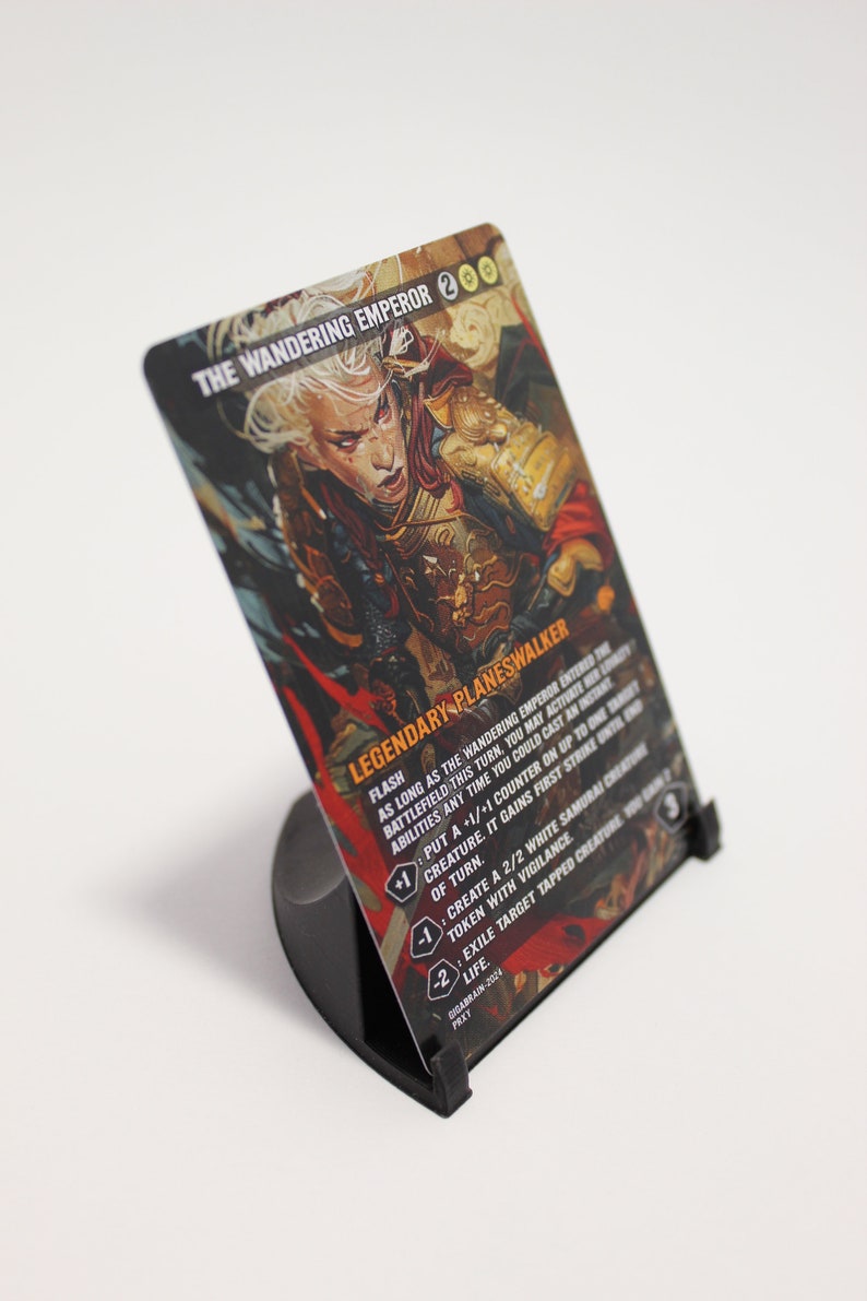 The Wandering Emperor Premium Altered Full Art Custom MTG Proxy Printed