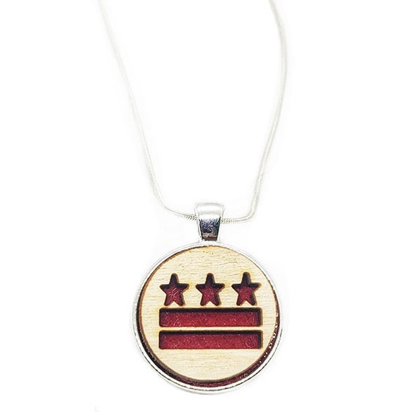 DC Stars and Bars pendant