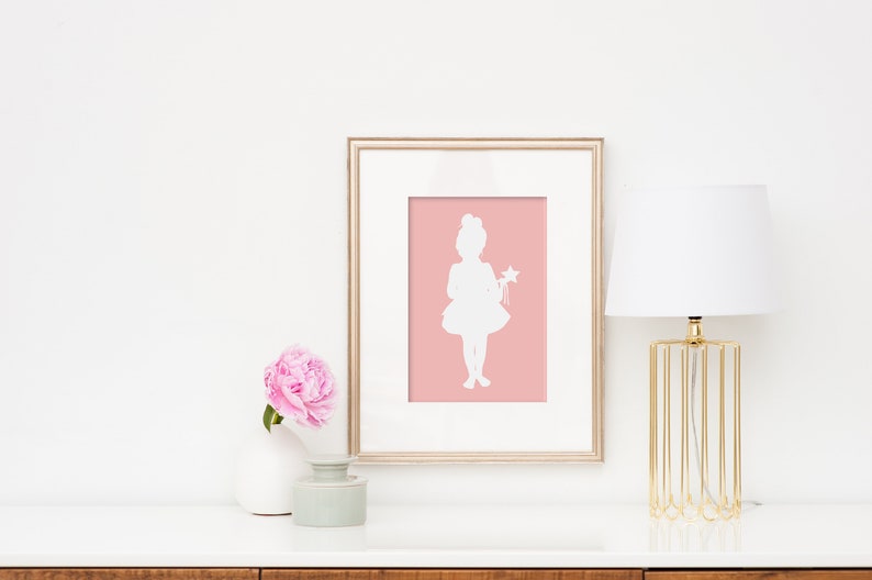 Custom Full Body Silhouette Print Personalized Silhouette Custom Silhouette Portrait Made from your Photos Silhouettes Print image 1