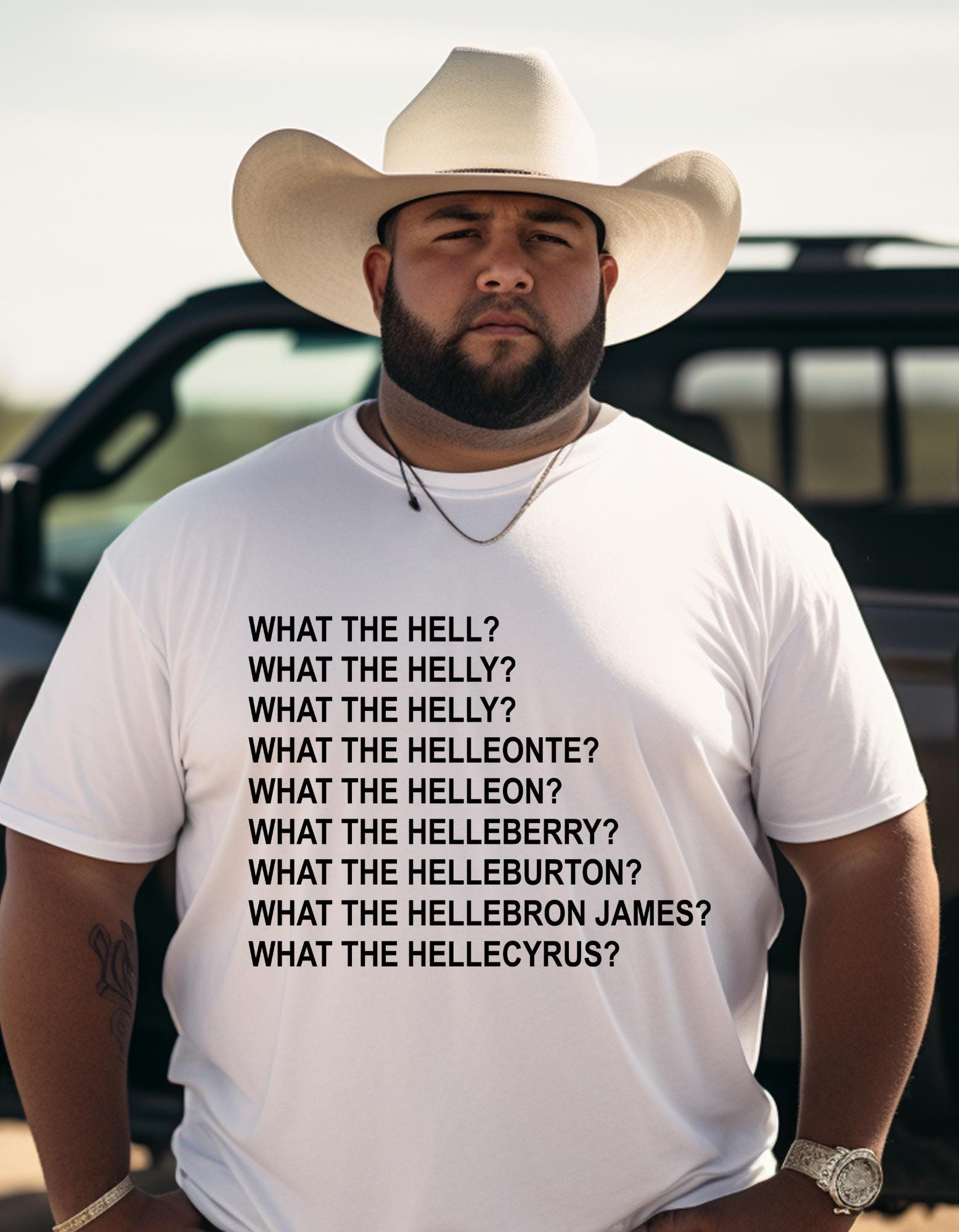 What The Hell? What The Helly? What The Helleonte? Trending Quote Graphic T-Shirt |Crew Neck Sweater|Hoodies.  Funny Gift for Him or Her.