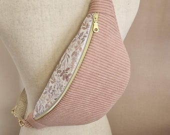 Corduroy Belt Bag for Women, Available in Multiple Colors and Sizes
