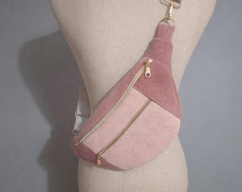 Corduroy fanny pack