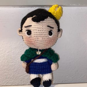 Custom Chibi Crochet Doll | Personalized Handmade Plush | Custom Character Gift | Amigurumi Style Figure
