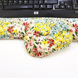 Computer Wrist Rest Set - Keyboard Mouse- Ergonomic Wrist Support- Office Decor- Desk Accessories- Desk Top-Laptop-Carpal Tunnel-Gift Idea