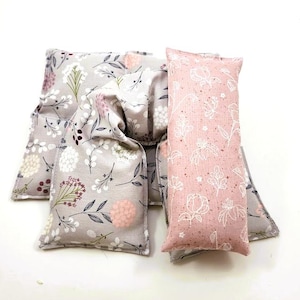 3 PC Gift- Natural Pain Relief Kit-Relaxation-Microwavable Heat Pads-Self Care Pain Relief-Aromatherapy-Floral-Gift Ideas