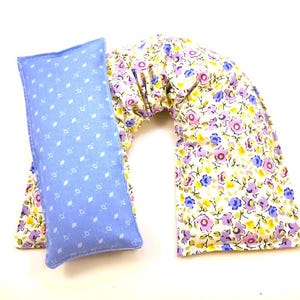 Heated Neck Wrap Eye Pillow- Hot Cold Therapy -Relaxation Therapy Wrap- Natural Pain Relief -Discomfort -Microwavable Heat Pack -Gift Giving