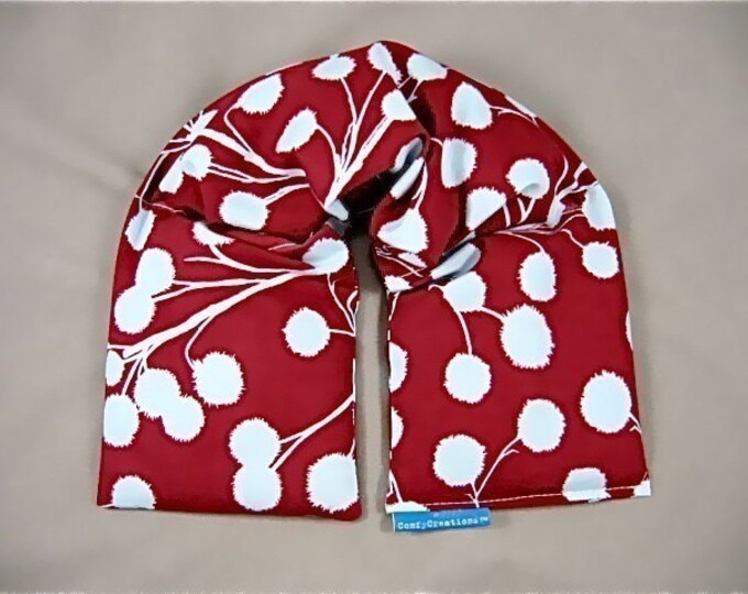 Therapeutic Neck and Shoulder Wrap Flaxseed and Rice Lavender Scented