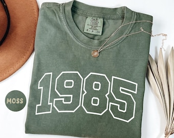 Comfort Color Birthday Shirt, Birthday T-shirts, Vintage inspired t- shirt, 1985 Shirt, 30th Birthday, 1995 Birth Year Shirt Birthday Gift