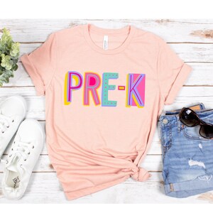Pre-K Shirt, Back To School Shirt, Pre-K Squad Shirt, Pre-K Squad Shirt, Pre-K Grade Shirt, Pre-K Grade Shirt, First Day Of School Shirt