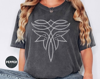 Boot Stitch Shirt, Western Graphic Tee, Rodeo Shirt, Gift For Cowgirl Boho Apparel Country Music, Nashville Girls Trip,Cowgirl Shirt