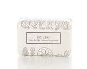 Fig Leaf Shea Butter Soap - red berries and fresh fig- large bar