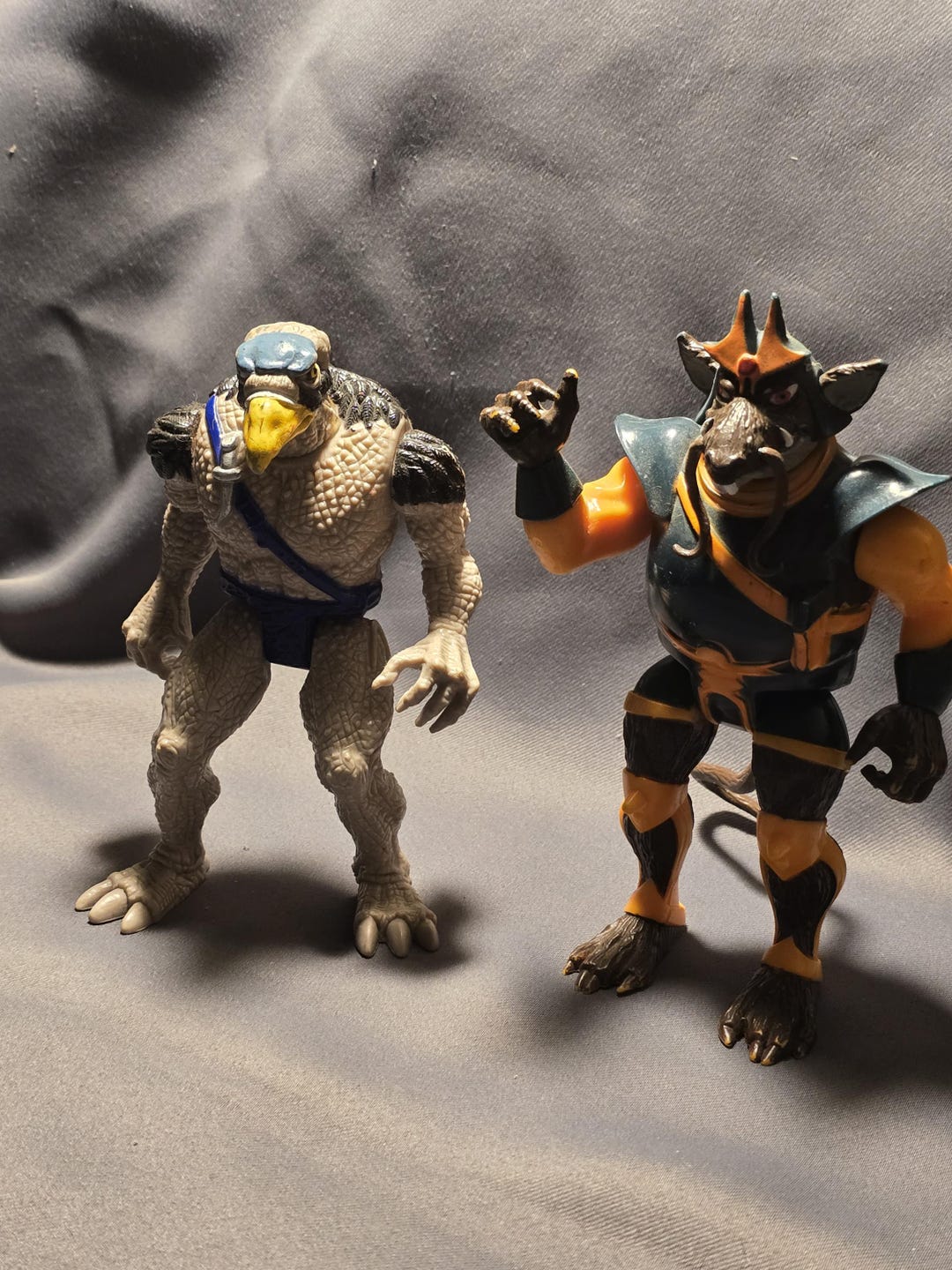 Lot of 2 LJN Thundercats Figures Ratar-o and Vultureman Fair Condition ...