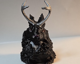 Figura de JACKALOPE de 3 pulgadas impresa en 3D Cryptid