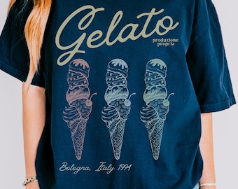 Camiseta de vacaciones en Italia, regalo para viajeros, camiseta Retro de inspiración italiana, regalo de verano para Italia, camiseta de viaje, camiseta gráfica Vintage