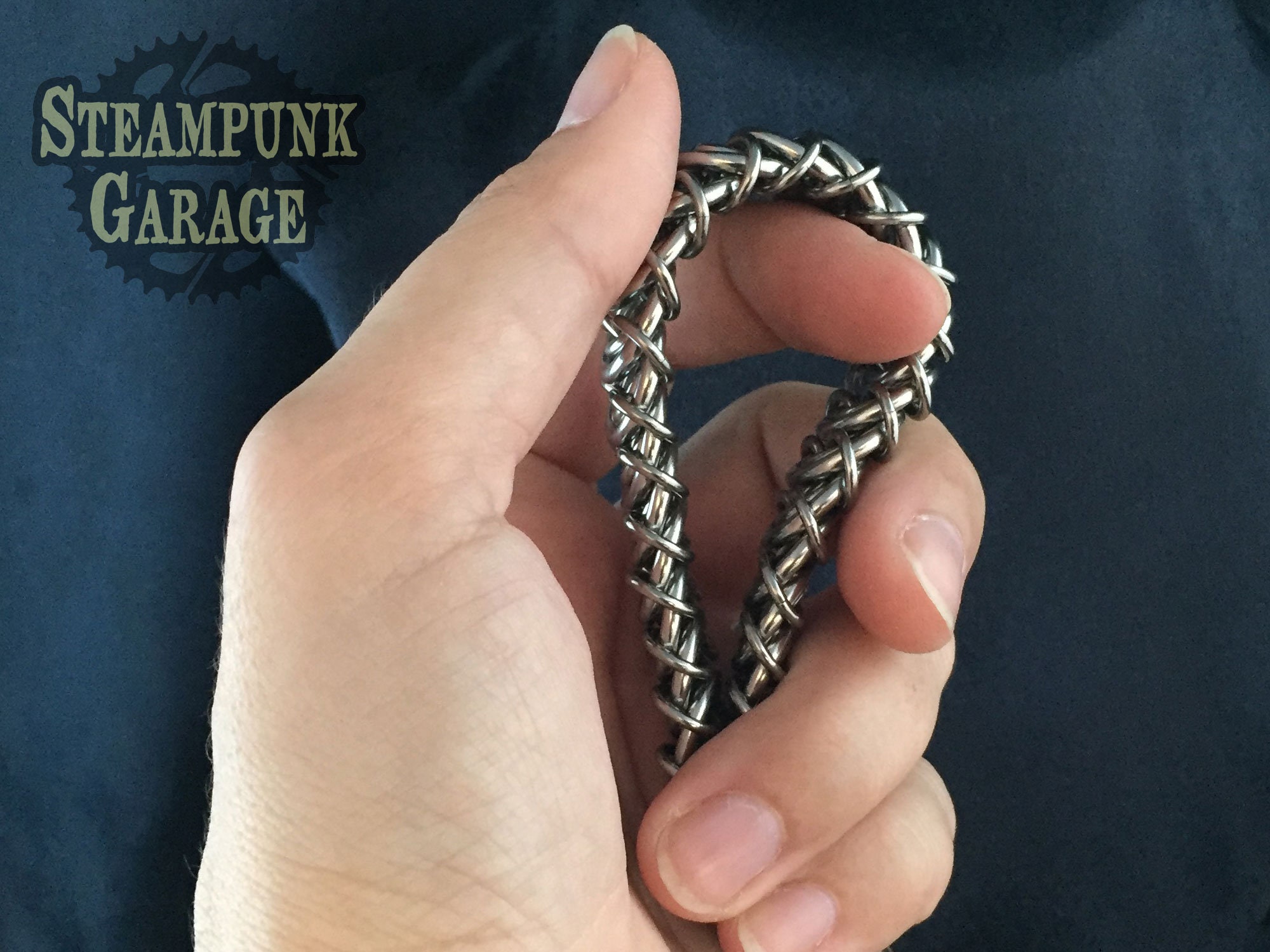 Vertebrae Chain - Stainless STEEL Necklace - 12swg and 14swg