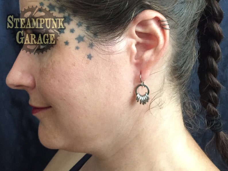 Icicle Earrings Stainless Steel With Allergyfree Titanium Etsy