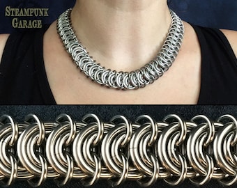 12g Vertebrae - STRONG - Stainless Steel Spine Weave