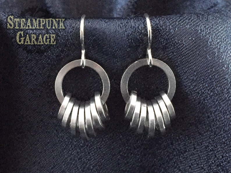 Icicle Earrings Stainless Steel With Allergyfree Titanium Etsy