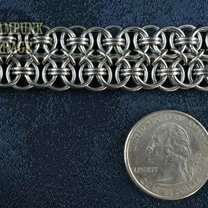 Choker Conundrum Lace Weave Stainless Steel or Titanium image 7