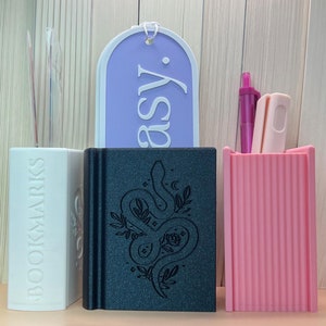 Schlange Lesezeichen Halter 3D Gedruckte Buch Form Benutzerdefinierte Buch Dekor Ein perfektes Geschenk für Buchliebhaber
