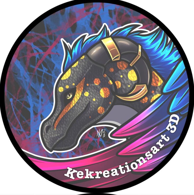 Drakfantasiäggskål 3D-tryckt guldfärgad boklig dekoration unik bokpresent bild 5
