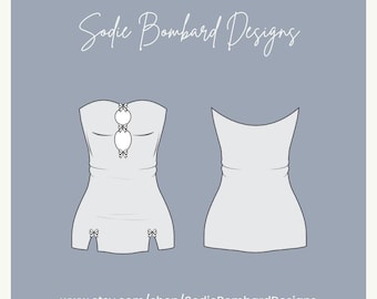 club dress, diy, fashion, women clothing, body con dress, cutout, strapless, mini dress, party dress, sexy, sewing, pattern, dance dress